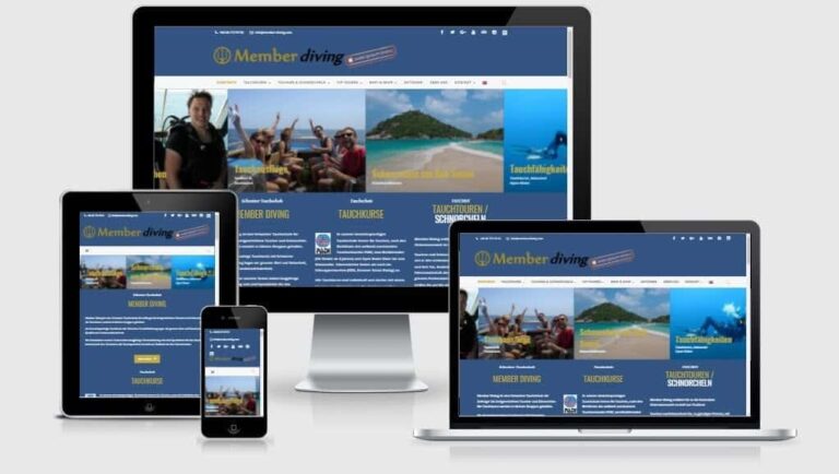 New Member Diving Website Launched