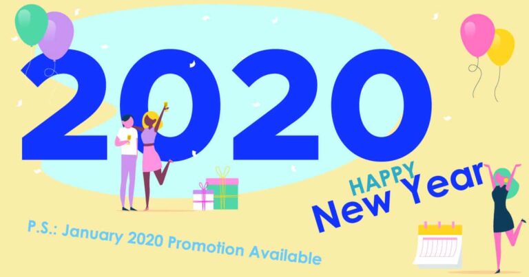 Happy New Year Promotion