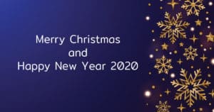 Merry Christmas and Happy New Year 2020