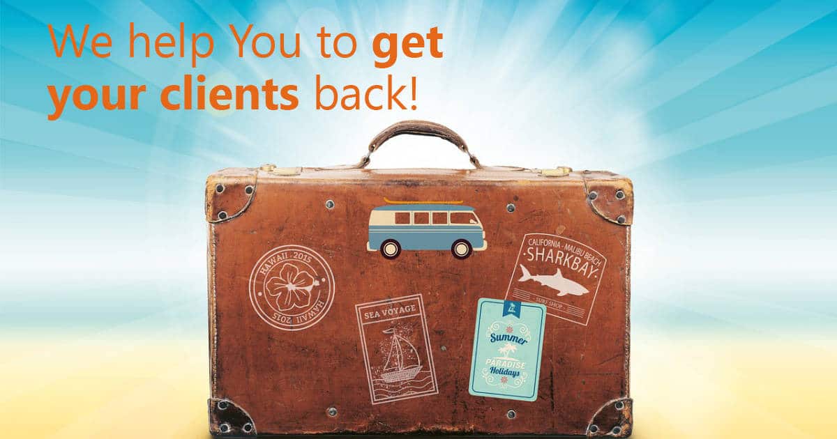 We help You to get your clients back!