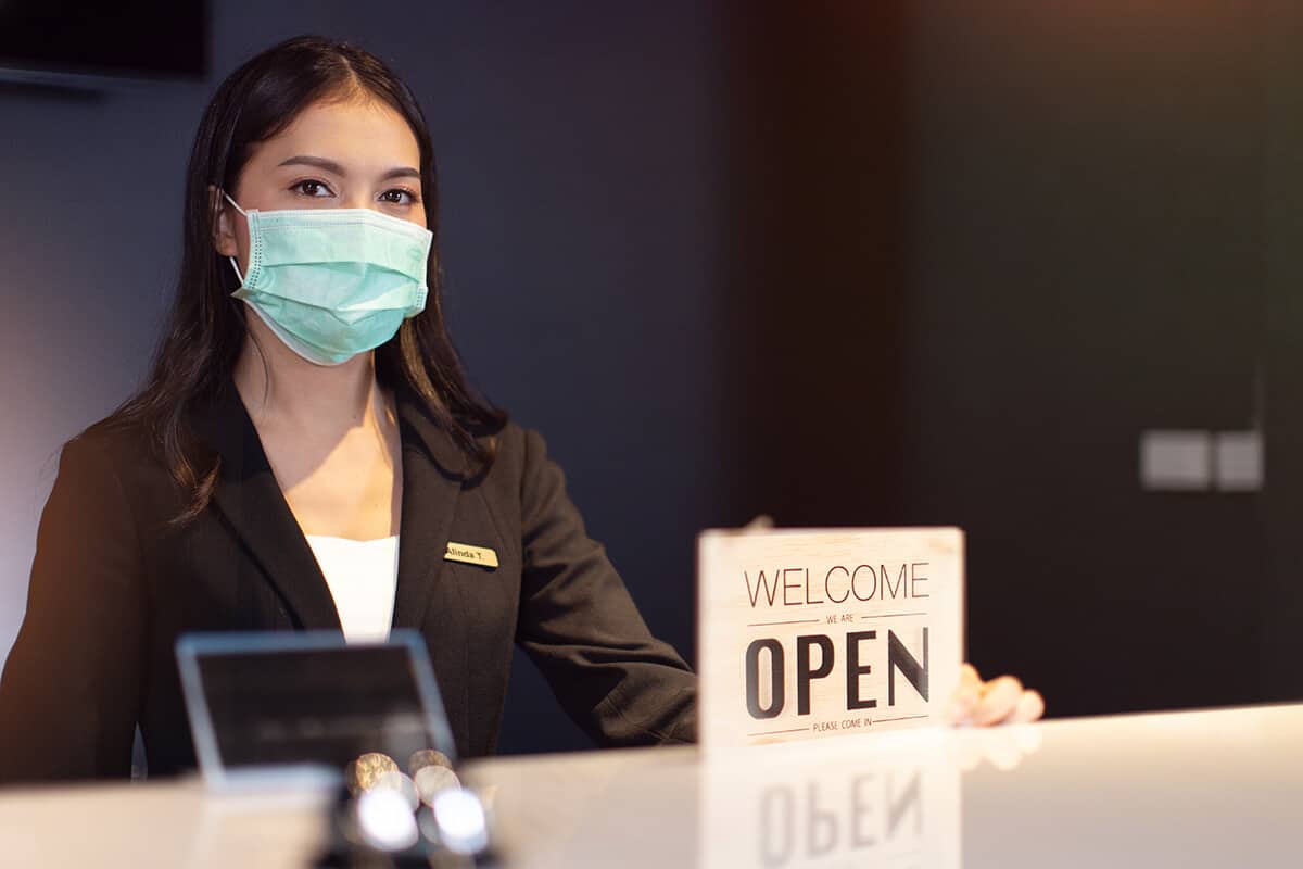 Tell Your customers that Your shop is opening (re-open)